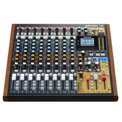 TASCAM MODEL 12 All-in-One Mixing Studio: Mixer/Interface/Recorder with USB & Bluetooth image 7