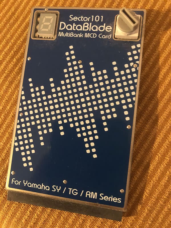 鍵盤楽器 Yamaha Voice Data Card SY99 SY77 TG77 Yamaha SY77 SY99 / TG77 SECTOR101 DataBlade16 - Preset Multi