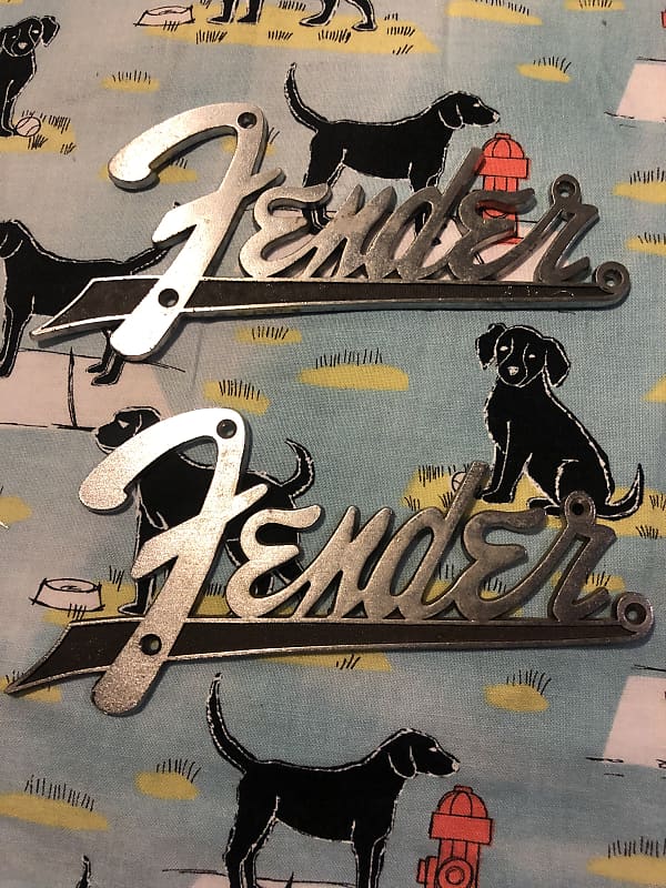 Fender Logos 196062 Brown Face era Pair Reverb Canada