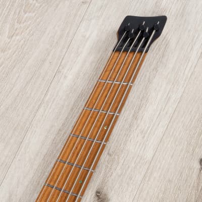 Ibanez EHB1005MSL Left-Handed Headless 5-String Multi-Scale Bass, Sea Foam Green image 8