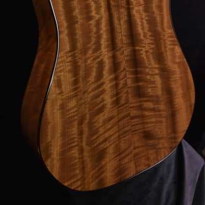 Bedell Custom Swamp Myrtlewood and Adirondack Spruce Dreadnought Guitar image 9