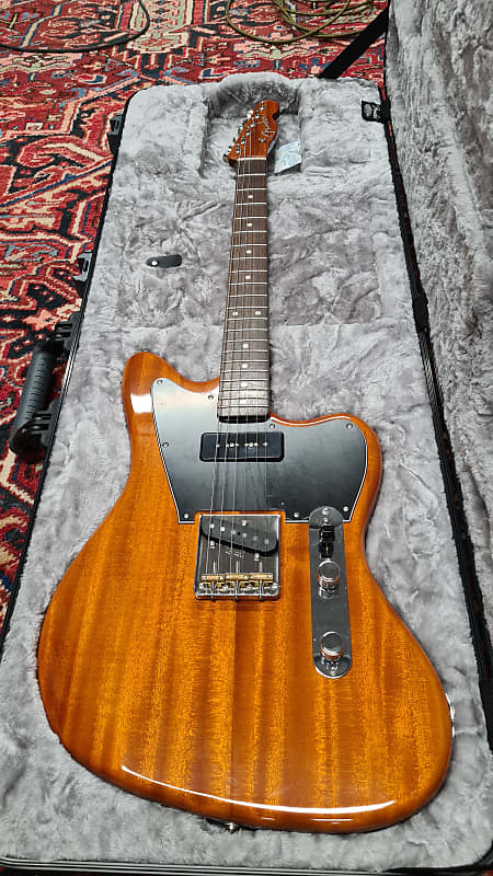 Fender Made in Japan (MIJ) Mahogany Offset Telecaster with Rosewood  Fretboard (2018) Natural