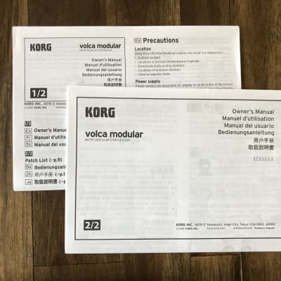 Korg Volca Modular Micro Modular Synthesizer + Power Source image 5