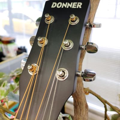 Donner DAG-1CS 2020's Cutaway Acoustic Guitar - Sunburst image 7