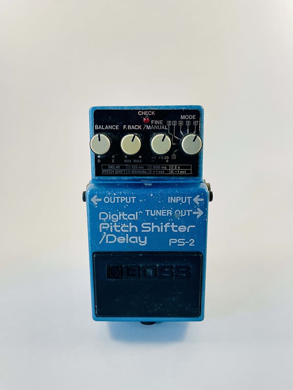 ギター BOSS PS-2 Digital Pitch Shifter / Delay BOSS PS 2 Digital Pitch Shifter / Delay (1980's) - YouTube