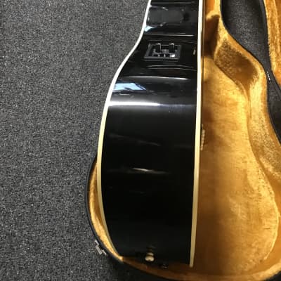 Washburn D-12CE/B Acoustic-Electric Guitar 1991 in very good condition with hard case image 11