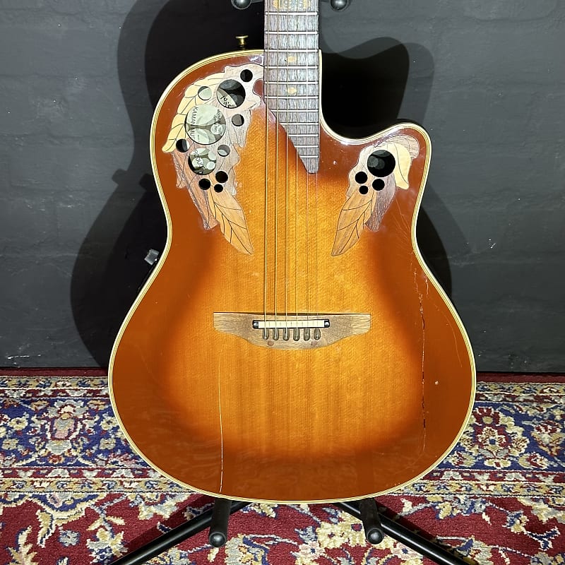 Ovation 1985 USA Collector's Series Autumn Burst Electro Acoustic Guitar