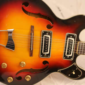 aria diamond? ジャンク Aria Diamond 12-string Hollow-body Electric ES-335 1966 Sun