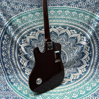 1960s Silvertone 1487 Electric Guitar Made by Teisco in Japan -Goldfoil Pickup image 6