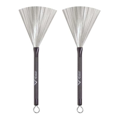 Vater VWTR Wire Tap Retractable Wire Drum Brushes (Pair)