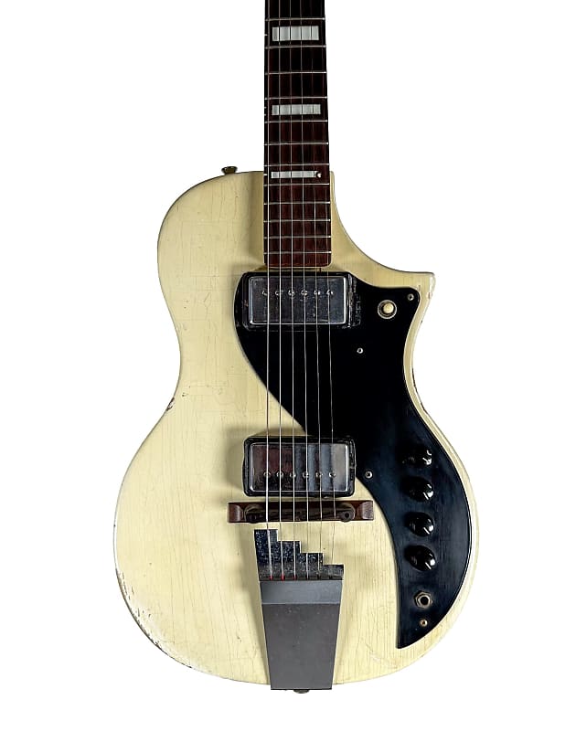 Ry Cooder 1956 Supro Duo Tone Electric Guitar used on tour 1970/80s and with John Lee Hooker, Randy Newman, Linda Ronstadt image 1