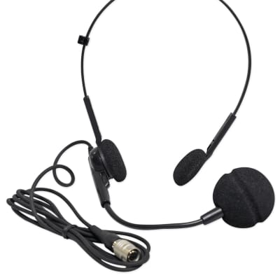 Audio Technica ATW-901a/H Wireless Headset Microphone Mic + Samson Headphones image 5