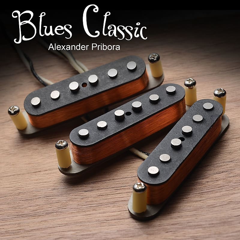 Alexander Pribora - Blues Classic handwound stratocaster pickups