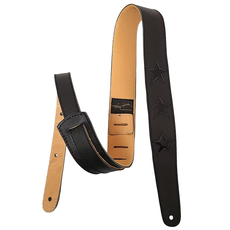 Henry Heller Guitar Strap (HP23STBK) Reverb