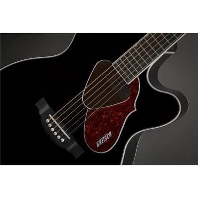Gretsch Acoustic Collection G5013CE Rancher Jr Acoustic Electric Guitar, Rosewood Fretboard, Black image 3