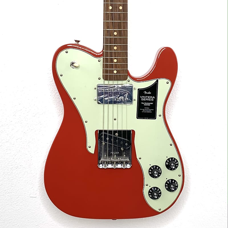 Fender Vintera '70s Telecaster Custom - Fiesta Red