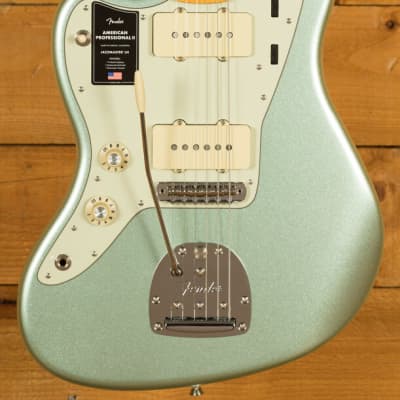 Fender American Professional II Jazzmaster | Maple - Mystic Surf Green - Left-Handed for sale