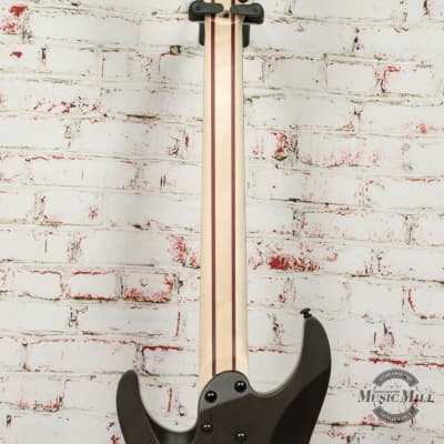 LTD by ESP M-1007 Multi-Scale - See Thru Black Satin Electric Guitar x0965 image 8
