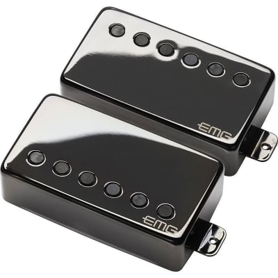 EMG JH James Hetfield Humbucker Set, Black Chrome (Open Box)