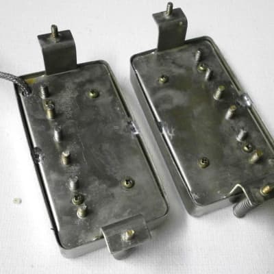 Humbucker Pickups 1958-59 PAF RELIC AGED Vintage Correct  Fits Gibson SG LP Greco Q pickups P.A.F. 58 59 60 image 6