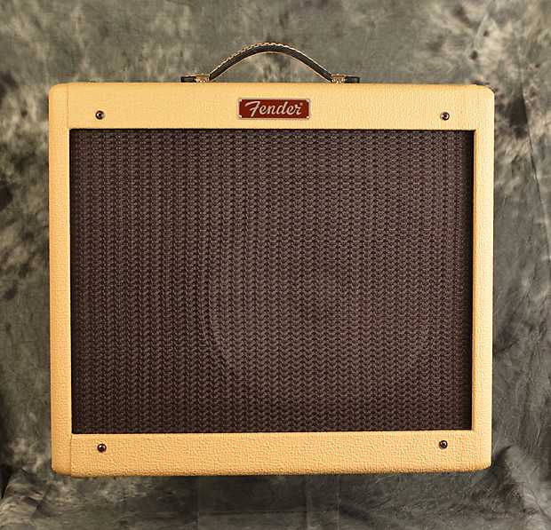 Fender Blues Junior Cream w Oxblood Grill Limited Edition 1x12