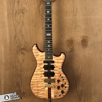 Alembic Further FLG6 Quilted Maple / Purpleheart 2011 w/ OHSC image 3