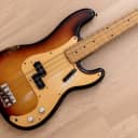 1958 Fender Precision Bass Vintage Gold Guard Electric Bass Guitar Sunburst w/ Tweed Case
