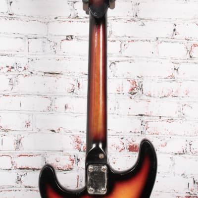 Teisco Single Pickup Vintage Electric Guitar, Sunburst x1637 (USED) image 12