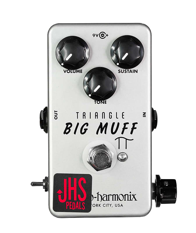 JHS Electro-Harmonix Triangle Big Muff Reissue with "Illuminati" Mod image 1