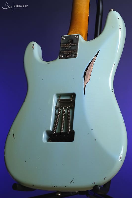 O*A様 Iconic guitars Solana Vm sonic blue Iconic Solana VM Blue Flake