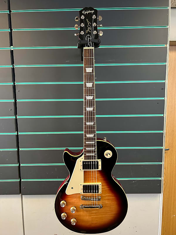 Epiphone Les Paul 60's Standard Bourbon Burst 2021 Left Handed Electric  Guitar