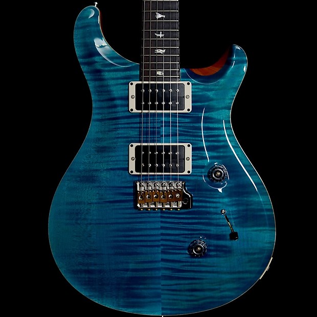 PRS Custom 24 Electric Guitar, Blue Matteo Finish #240223