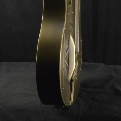National NRP Tricone 12-Fret Antique Brass image 3