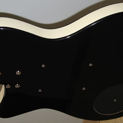 Danelectro '56 U2 Semi-Hollowbody Electric Guitar 2023 - Black image 10
