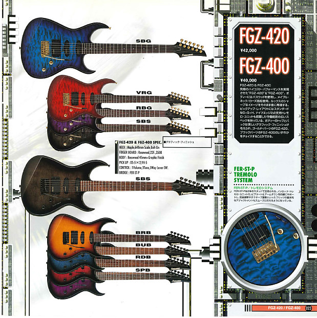 Fernandes FGZ-420 1997-2000 SBG