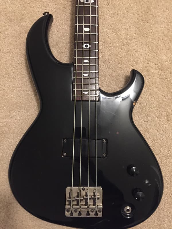 Aria Pro II SB-R60 1982 Black Cliff Burton style bass MIJ | Reverb