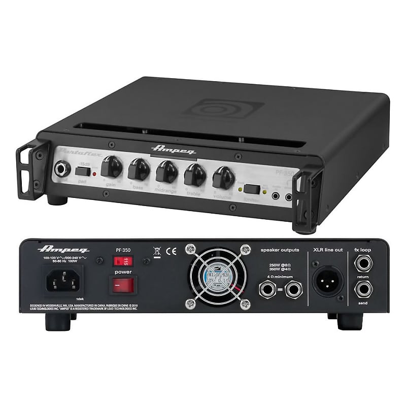 AMPEG PF-350 Portaflex Bass Amp Amplifier Head 350W DEMO/OPEN BOX image 1