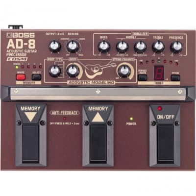Reverb.com listing, price, conditions, and images for boss-ad-8-acoustic-guitar-processor