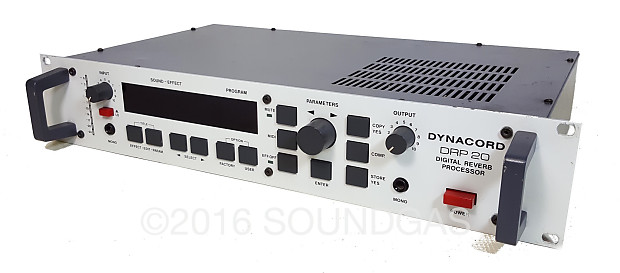 Dynacord DRP 20 Digital Reverb Processor | Reverb