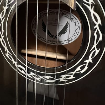 Dean Espana Classical Guitar - Black Burst image 7