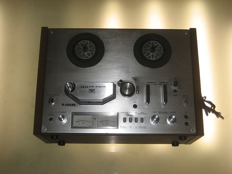 Akai GX-4000D Pro Serviced Open Reel Tape Deck X'Tal Ferrite Heads Vintage  MIJ