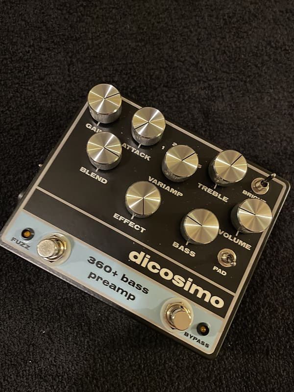 ベース dicosimo 360+ bass preamp DiCosimo Audio - 360+ Bass Preamp Pedal - YouTube