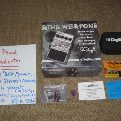 Reverb.com listing, price, conditions, and images for digitech-digitech-dan-donegan-the-weapon-pedal