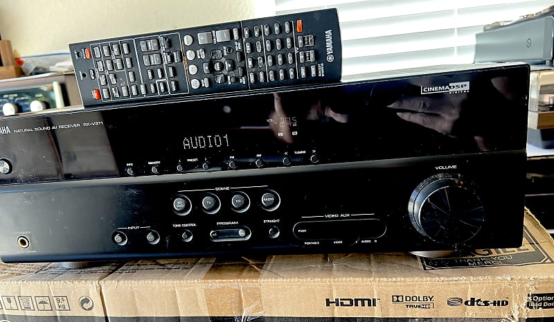 YAMAHA RX-V371 HDMI 5.1 Ch AV Receiver w/ Remote, Original YAMAHA RX-V371 HDMI 5.1 Ch AV Receiver w/ Remote, Original