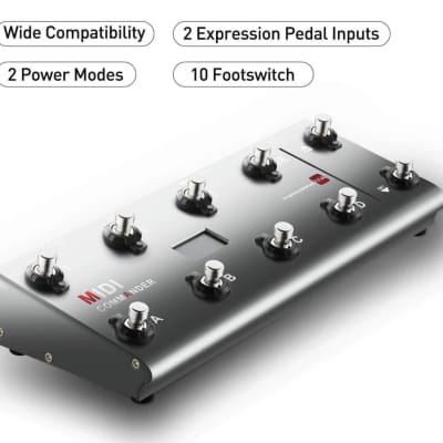 MeloAudio MeloAudio MIDI Commander USB Foot Controller for sale