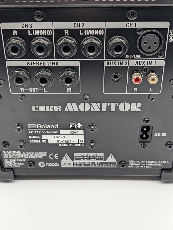 Roland CM-30 Cube Monitor - Black | Reverb