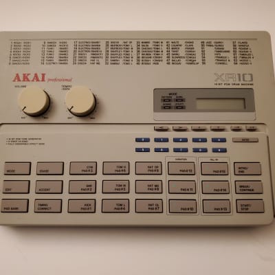 Akai XR10 late-80s - Gray