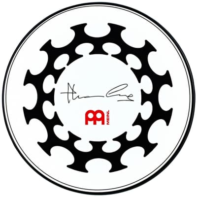 Meinl MPP-12-TL 12" Thomas Lang Signature Practice Pad 2023 - White - Authorized Meinl Dealer image 2