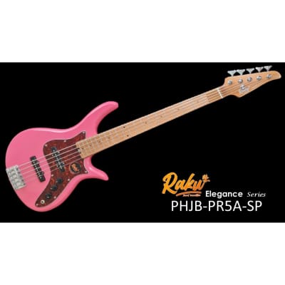 Raku Phantom Body Jazz Bass – Elegance Series – PHJB-PR5A-SP (Power Boost) image 4