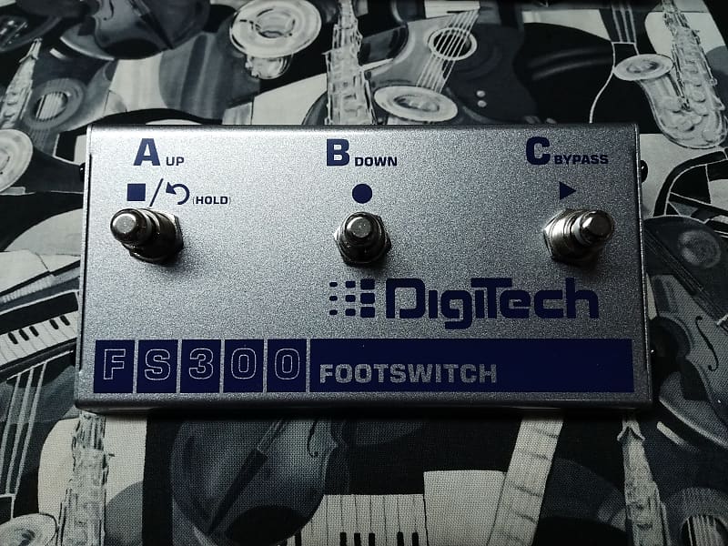 DigiTech FS300 3-Button Multi-Function Footswitch | Reverb